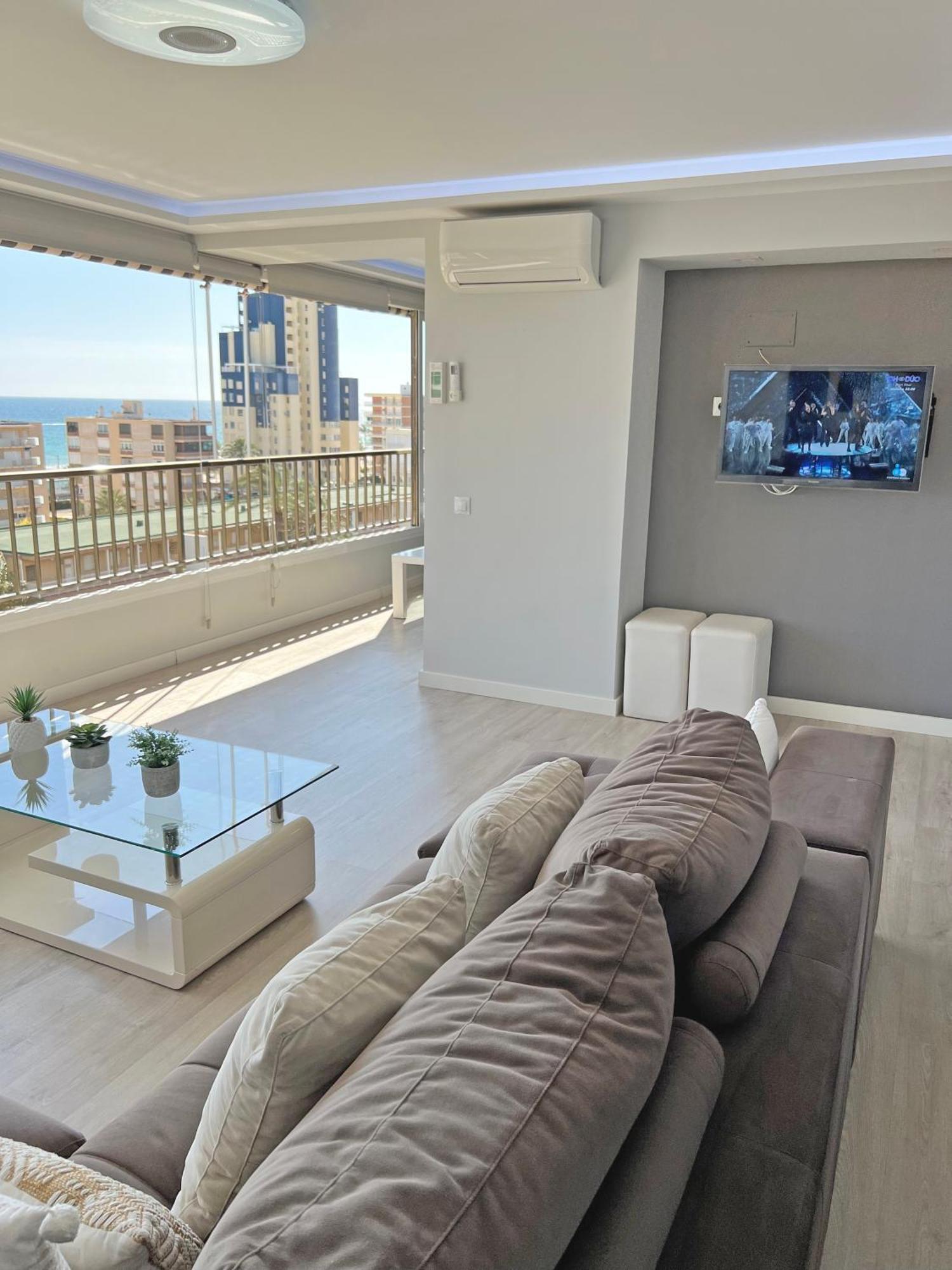 Lujo En La Playa. Parking Gratis Appartement
